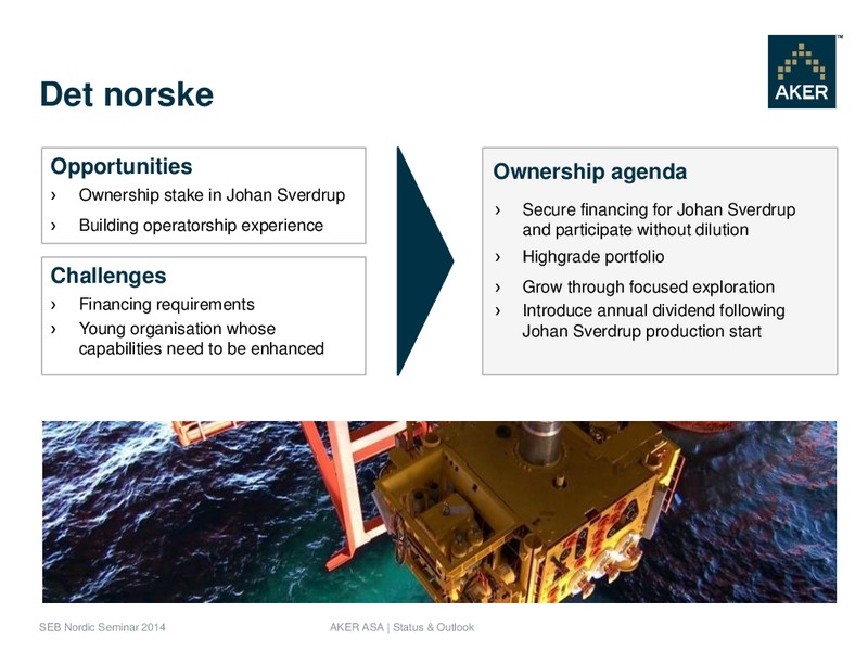 Status and Outlook – Aker Solutions – slide 11