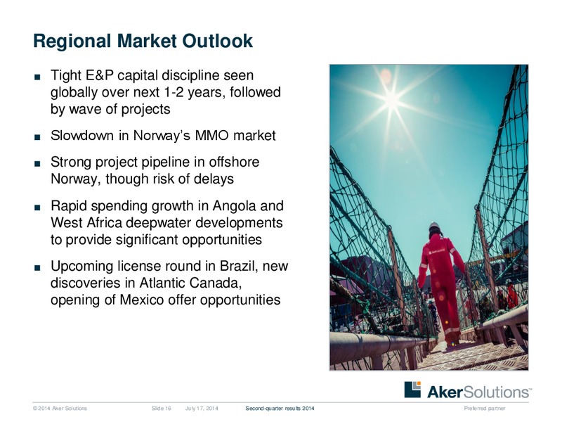 Pareto Conference – Aker Solutions – slide 15