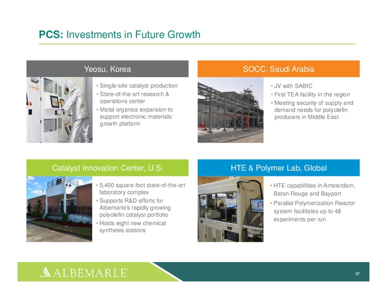 investor Day 2014 – Albemarle Company – slide 36