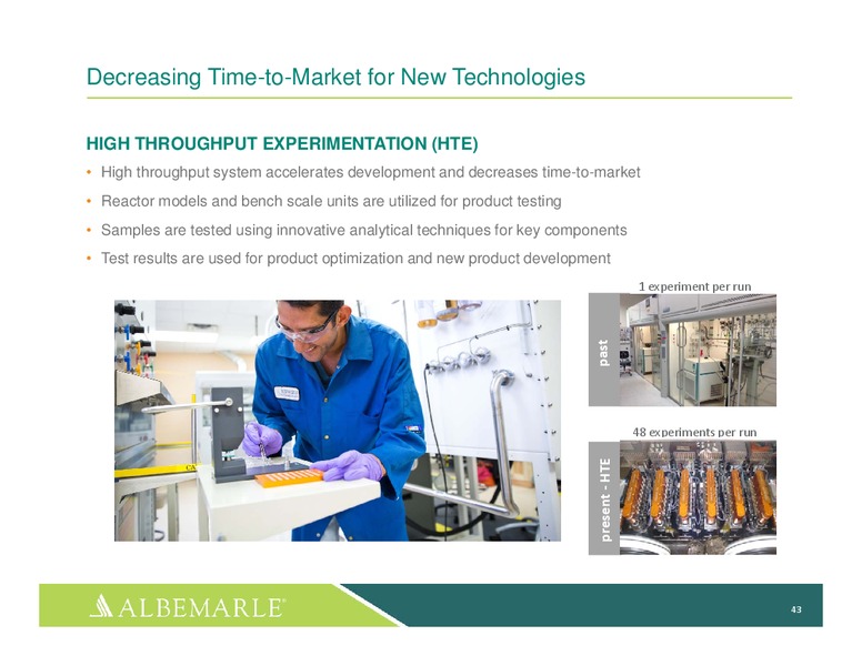 investor Day 2014 – Albemarle Company – slide 42