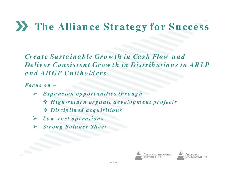 WELLS FARGO 2014 ENERGY SYMPOSIUM – Alliance Resource Partners Lp – slide 4