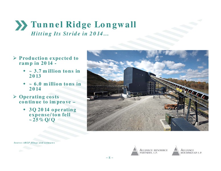 WELLS FARGO 2014 ENERGY SYMPOSIUM – Alliance Resource Partners Lp – slide 7
