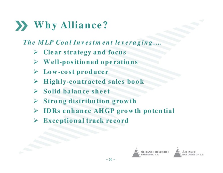 WELLS FARGO 2014 ENERGY SYMPOSIUM – Alliance Resource Partners Lp – slide 19