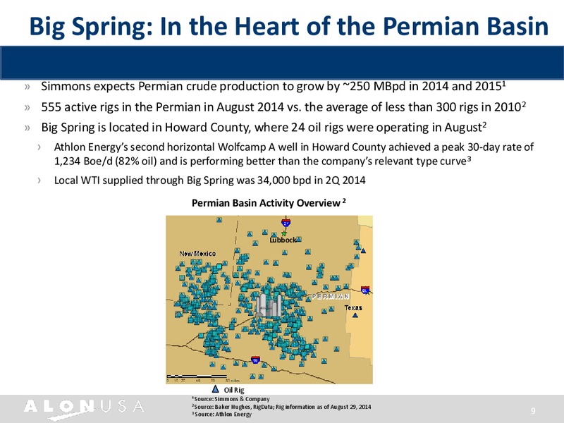 Barclays CEO Energy Power Conference – Alon Usa Partners Lp – slide 8