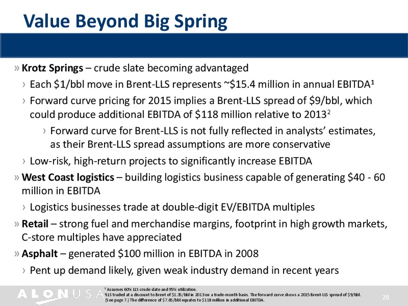 Barclays CEO Energy Power Conference – Alon Usa Partners Lp – slide 27