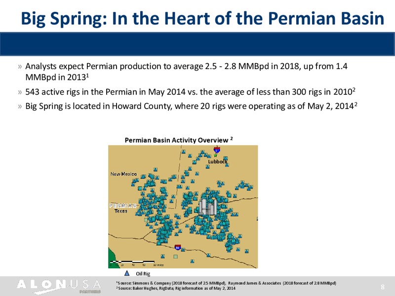 Investor Presentation – Alon Usa Partners Lp – slide 7