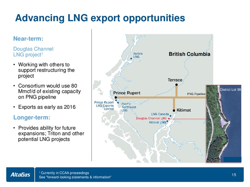 PETERS AND CO 2014 ENERGY CONFERENCE – Altagas Limited – slide 15