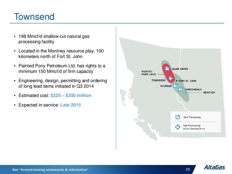 NOVEMBER 2014 INVESTOR PRESENTATION – Altagas Limited – slide 25