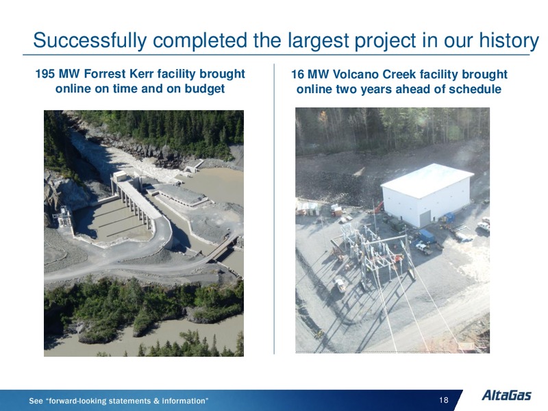 JANUARY 2015 INVESTOR PRESENTATION – Altagas Limited – slide 18