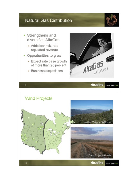 CIBC WHISTLER INSTITUTIONAL EQUITY CONFERENCE – Altagas Limited – slide 5