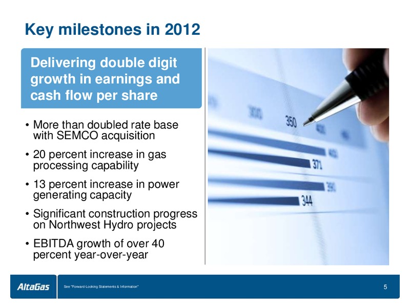 CIBC WHISTLER CONFERENCE – Altagas Limited – slide 5