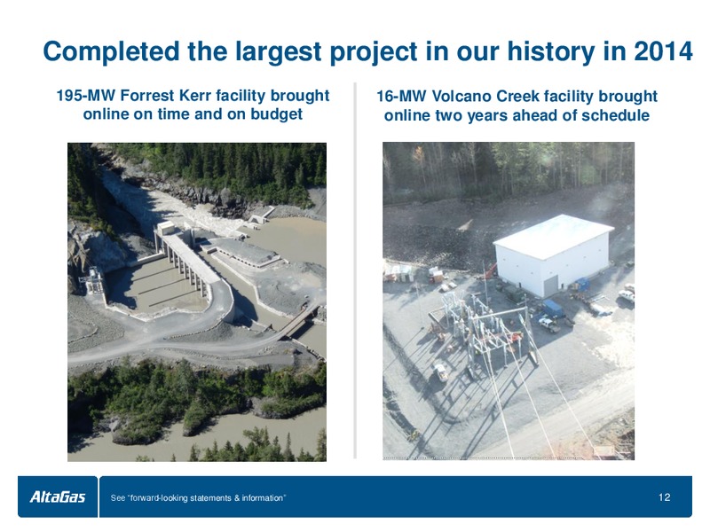 Investor Presentation – Altagas Limited – slide 12