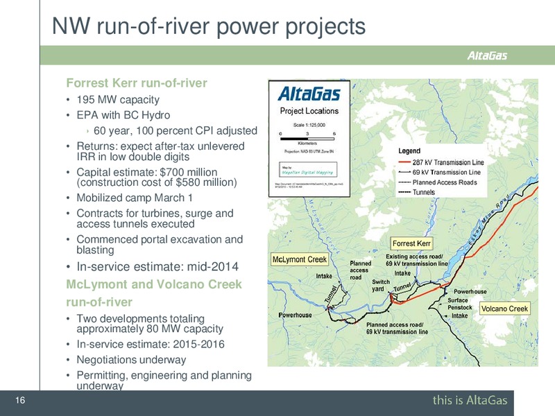 CIBC ENERGY & INFRASTRUCTURE CONFERENCE – Altagas Limited – slide 16