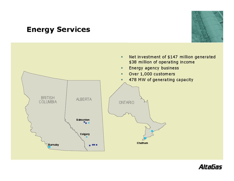 CIBC WORLD MARKETS ENERGY TRUST CONFERENCE – Altagas Limited – slide 7
