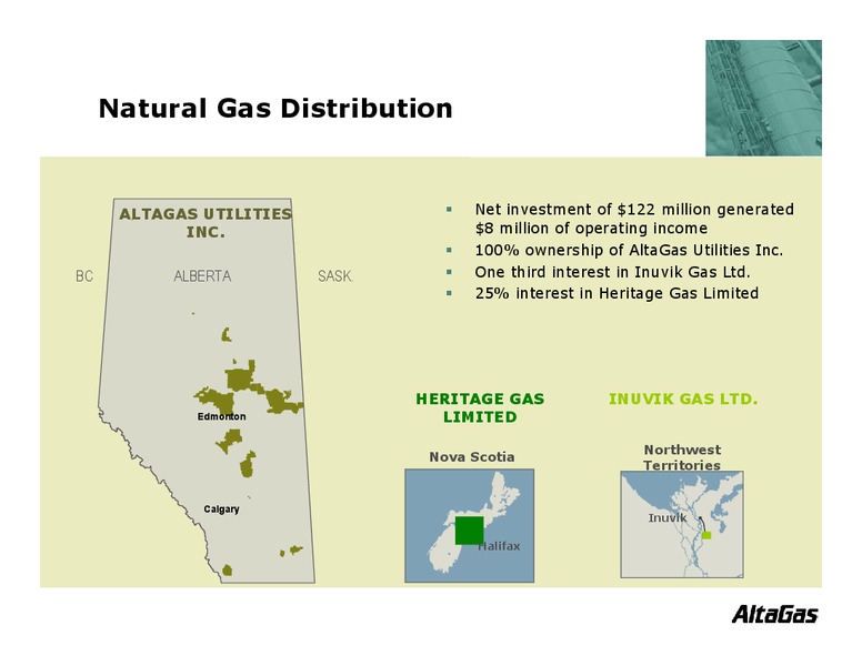 CIBC WORLD MARKETS ENERGY TRUST CONFERENCE – Altagas Limited – slide 8