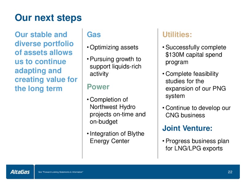 2013 AGM – Altagas Limited – slide 23