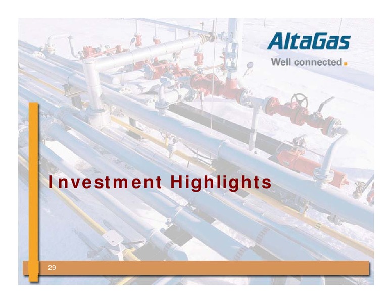 Q1 2006 INVESTOR PRESENTATION – Altagas Limited – slide 29