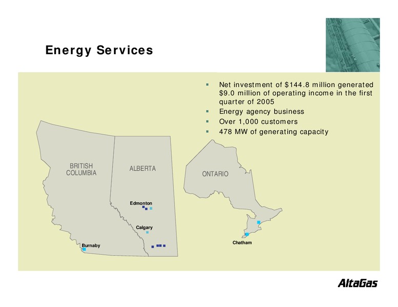 BANK OF MONTREAL 2005 ENERGY TRUST CONFERENCE – Altagas Limited – slide 6