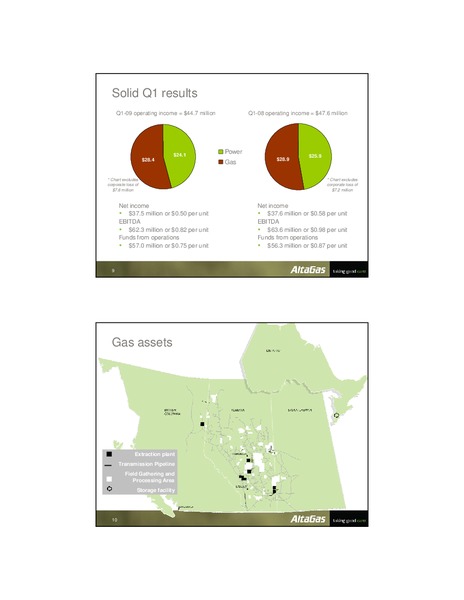 JUNE 2009 INVESTOR PRESENTATION – Altagas Limited – slide 5