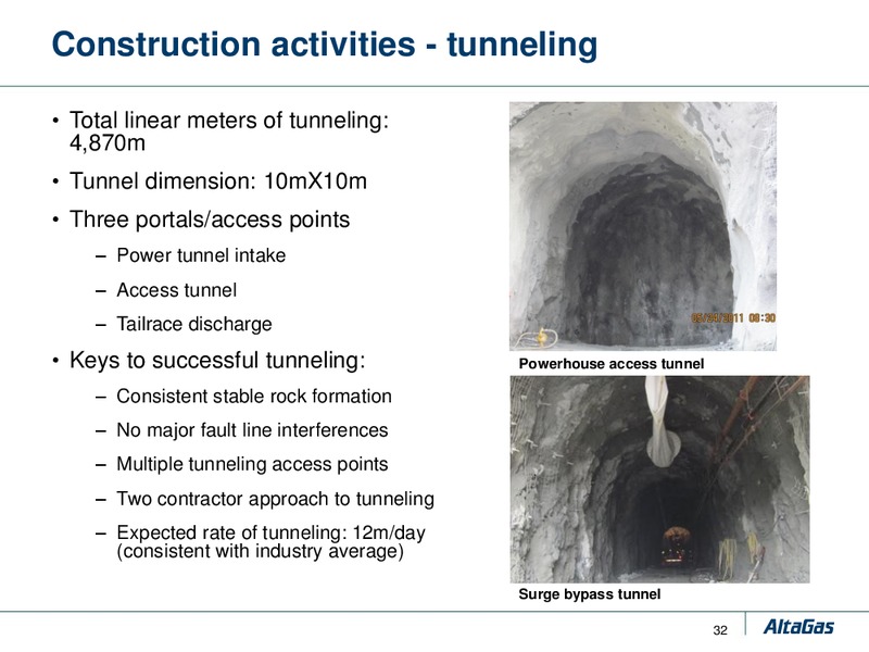 JUNE 2011 CORPORATE PRESENTATION – Altagas Limited – slide 32