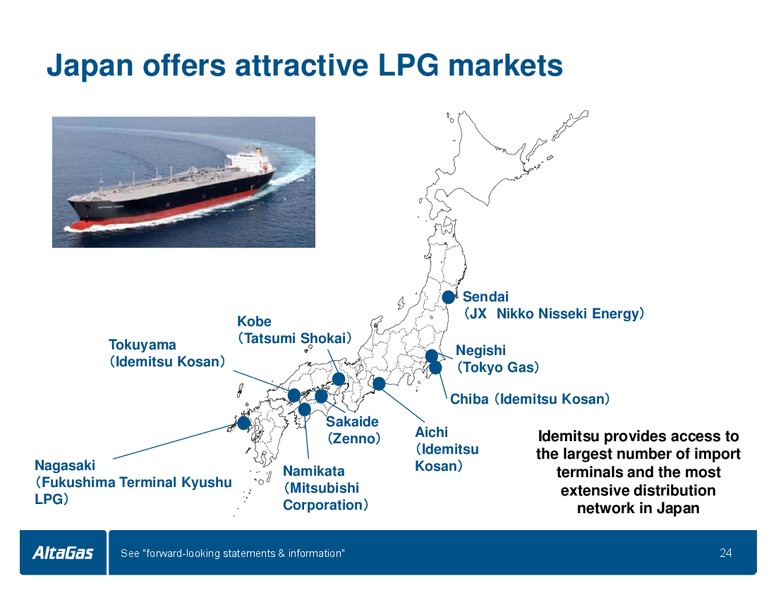 JULY 2014 INVESTOR PRESENTATION – Altagas Limited – slide 24