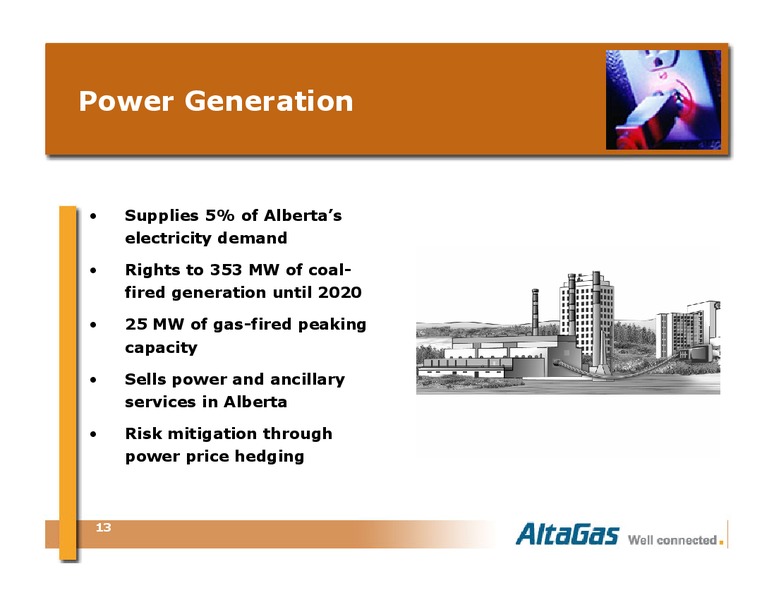 TD NEWCREST MIDSTREAM TOUR – Altagas Limited – slide 13