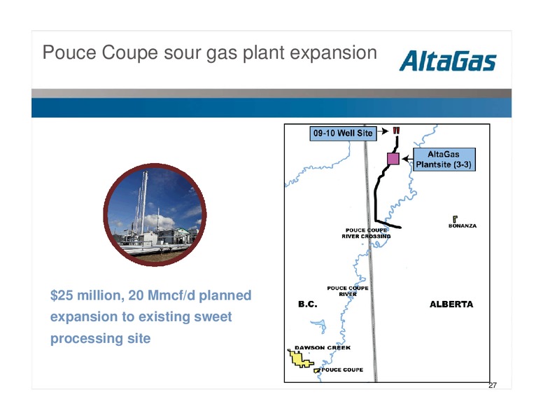Q2 2008 INVESTOR UPDATE – Altagas Limited – slide 27