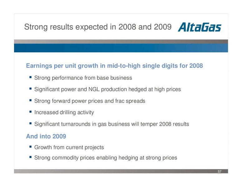 Q2 2008 INVESTOR UPDATE – Altagas Limited – slide 57