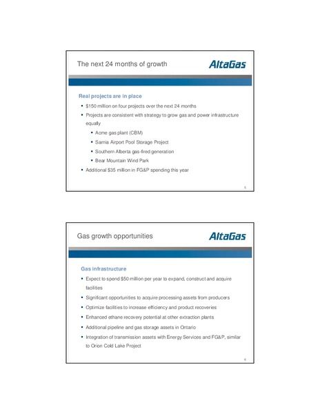 SEPTEMBER 2007 INVESTOR PRESENTATION – Altagas Limited – slide 3