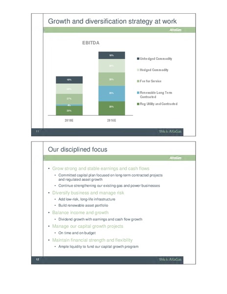 SEPTEMBER 2010 INVESTOR DAY – Altagas Limited – slide 8