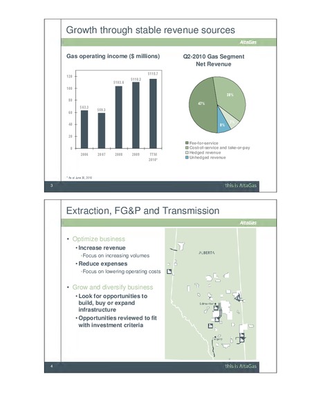 SEPTEMBER 2010 INVESTOR DAY – Altagas Limited – slide 10