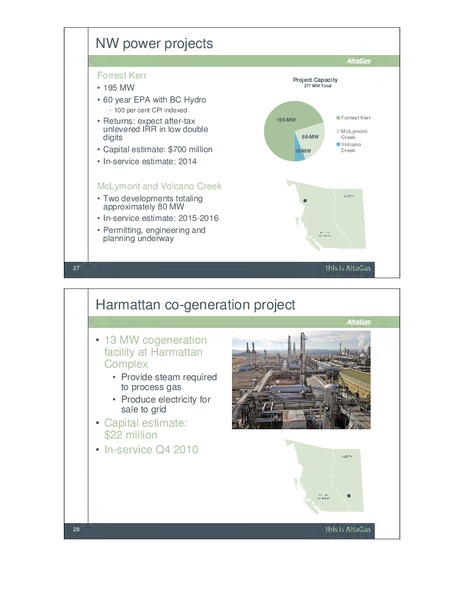 SEPTEMBER 2010 INVESTOR DAY – Altagas Limited – slide 22