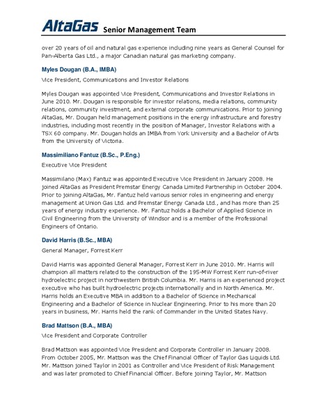 SEPTEMBER 2010 INVESTOR DAY – Altagas Limited – slide 39