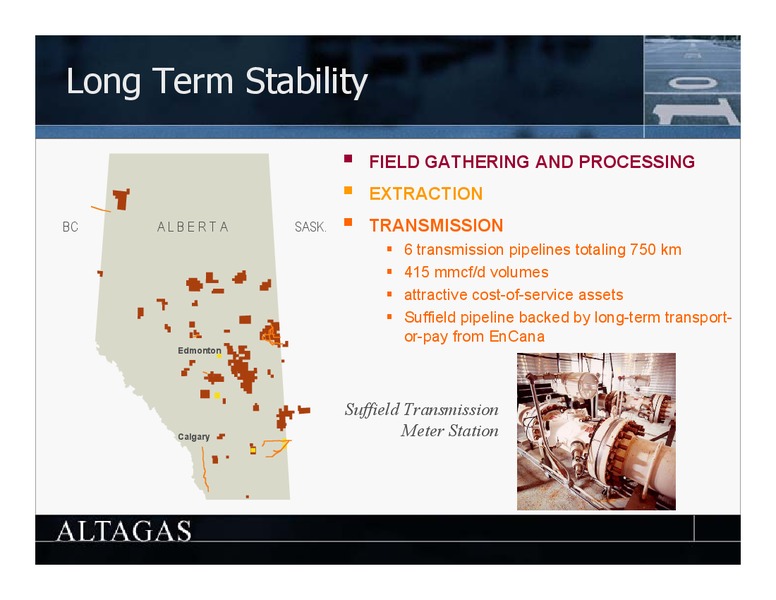 CIBC WORLD MARKETS   2004 INCOME FUND CONFERENCE – Altagas Limited – slide 15