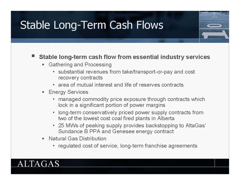 CIBC WORLD MARKETS   2004 INCOME FUND CONFERENCE – Altagas Limited – slide 29