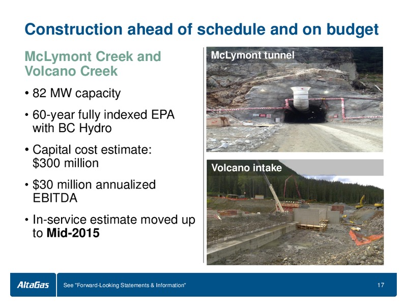 INVESTOR PRESENTATION – Altagas Limited – slide 17