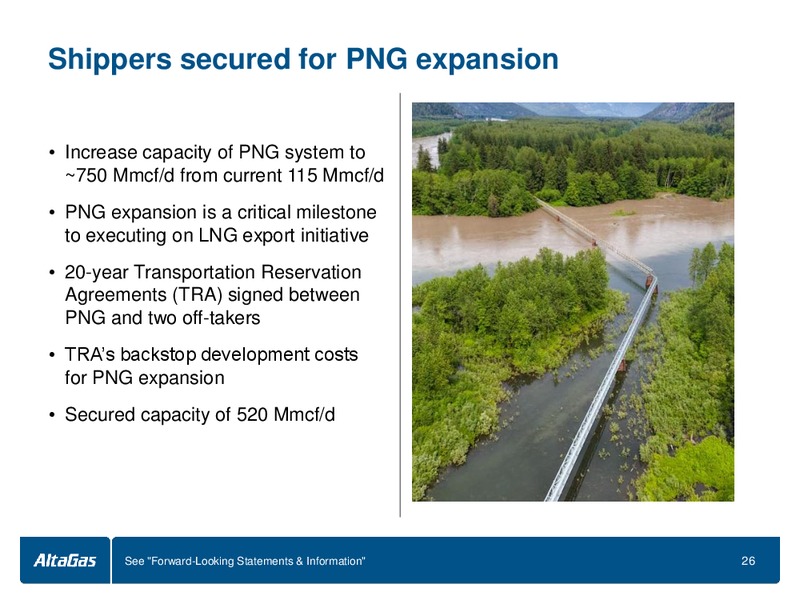 INVESTOR PRESENTATION – Altagas Limited – slide 26
