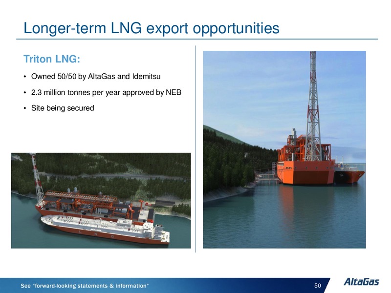 INVESTOR DAY – Altagas Limited – slide 50