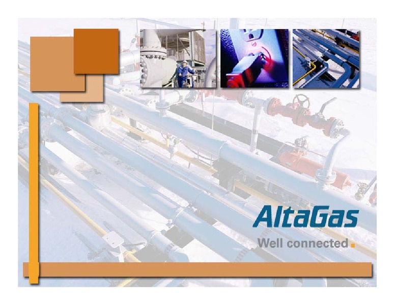 Q3 2005 EARNINGS CALL – Altagas Limited – slide 21