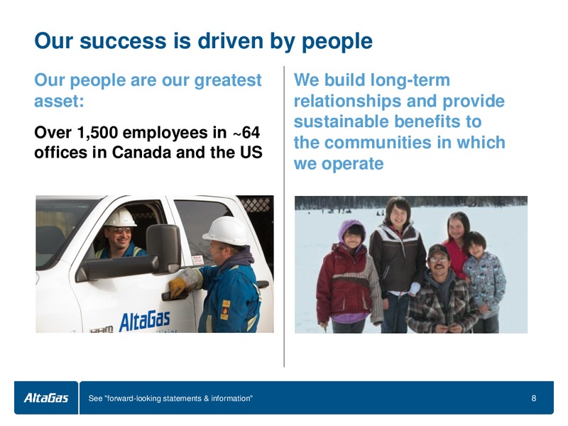 INVESTOR DAY – Altagas Limited – slide 9