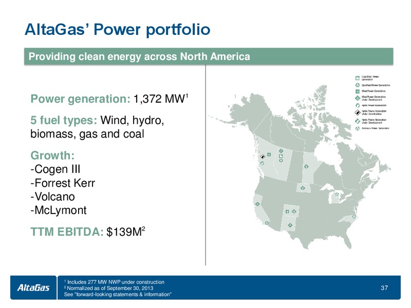 INVESTOR DAY – Altagas Limited – slide 38