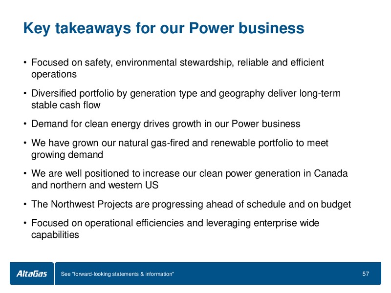 INVESTOR DAY – Altagas Limited – slide 58