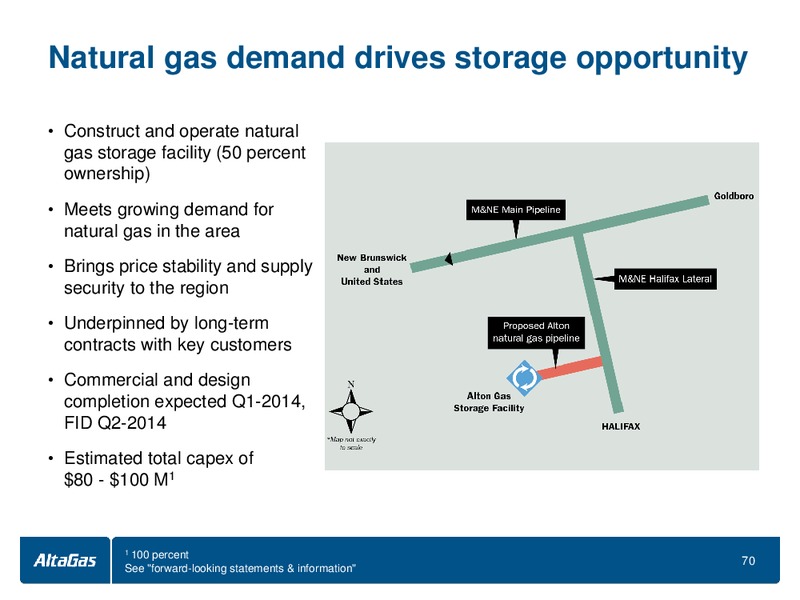 INVESTOR DAY – Altagas Limited – slide 71