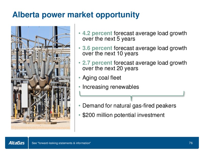 INVESTOR DAY – Altagas Limited – slide 77