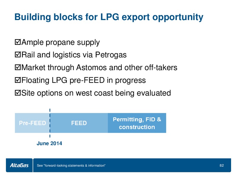 INVESTOR DAY – Altagas Limited – slide 83