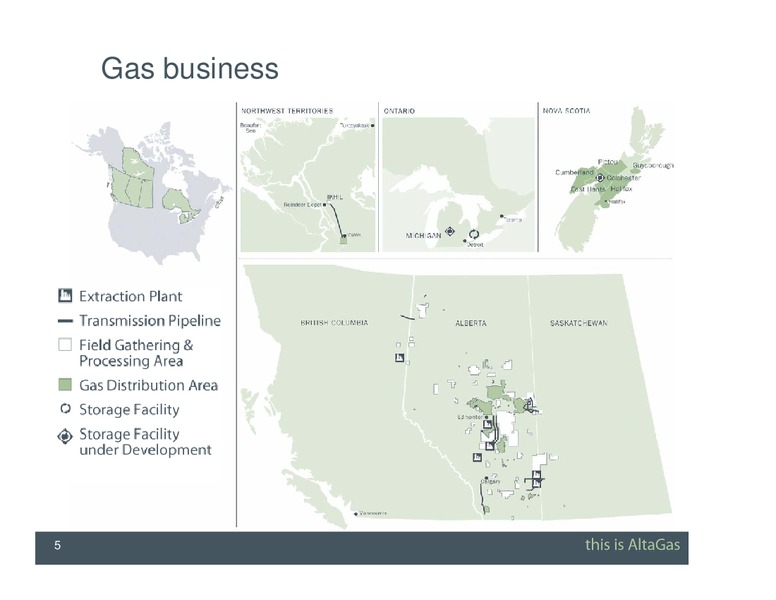 SCOTIA CAPITAL PIPELINE & PROCESSING DAY CONFERENCE – Altagas Limited – slide 5