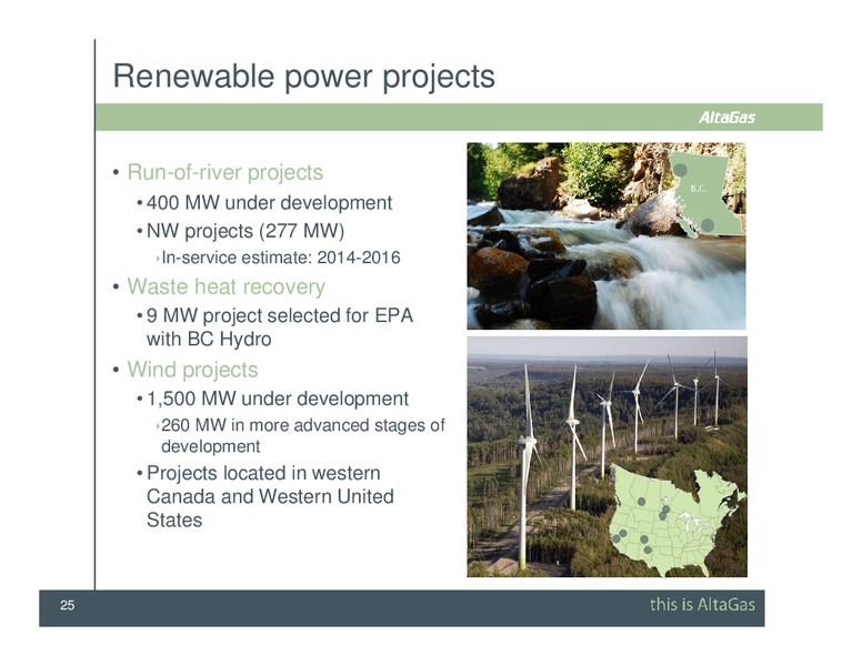 SCOTIA CAPITAL PIPELINE & PROCESSING DAY CONFERENCE – Altagas Limited – slide 25