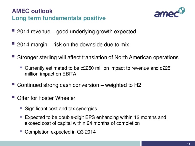 Investor Slide Pack – Amec Plc – slide 10