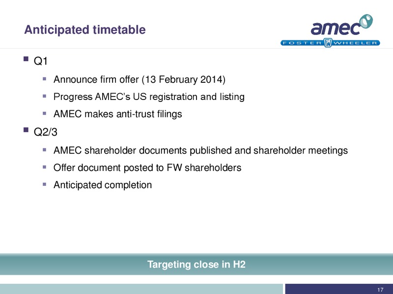 Investor Slide Pack – Amec Plc – slide 16