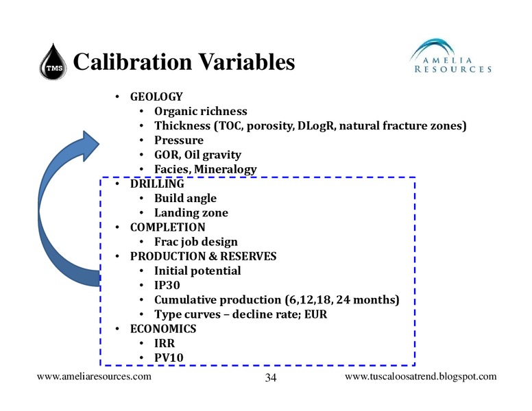2ND TMS INFOCAST – Amelia Resources Llc – slide 34